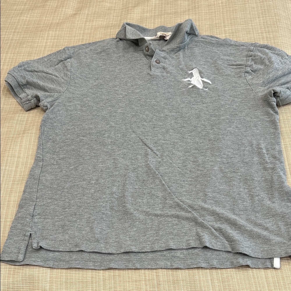 Original Penguin Heather Gray Polo Shirt